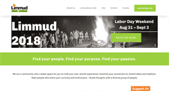 Desktop Screenshot of limmudse.org